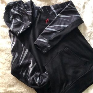 Boys athletic hoodie with front pocket